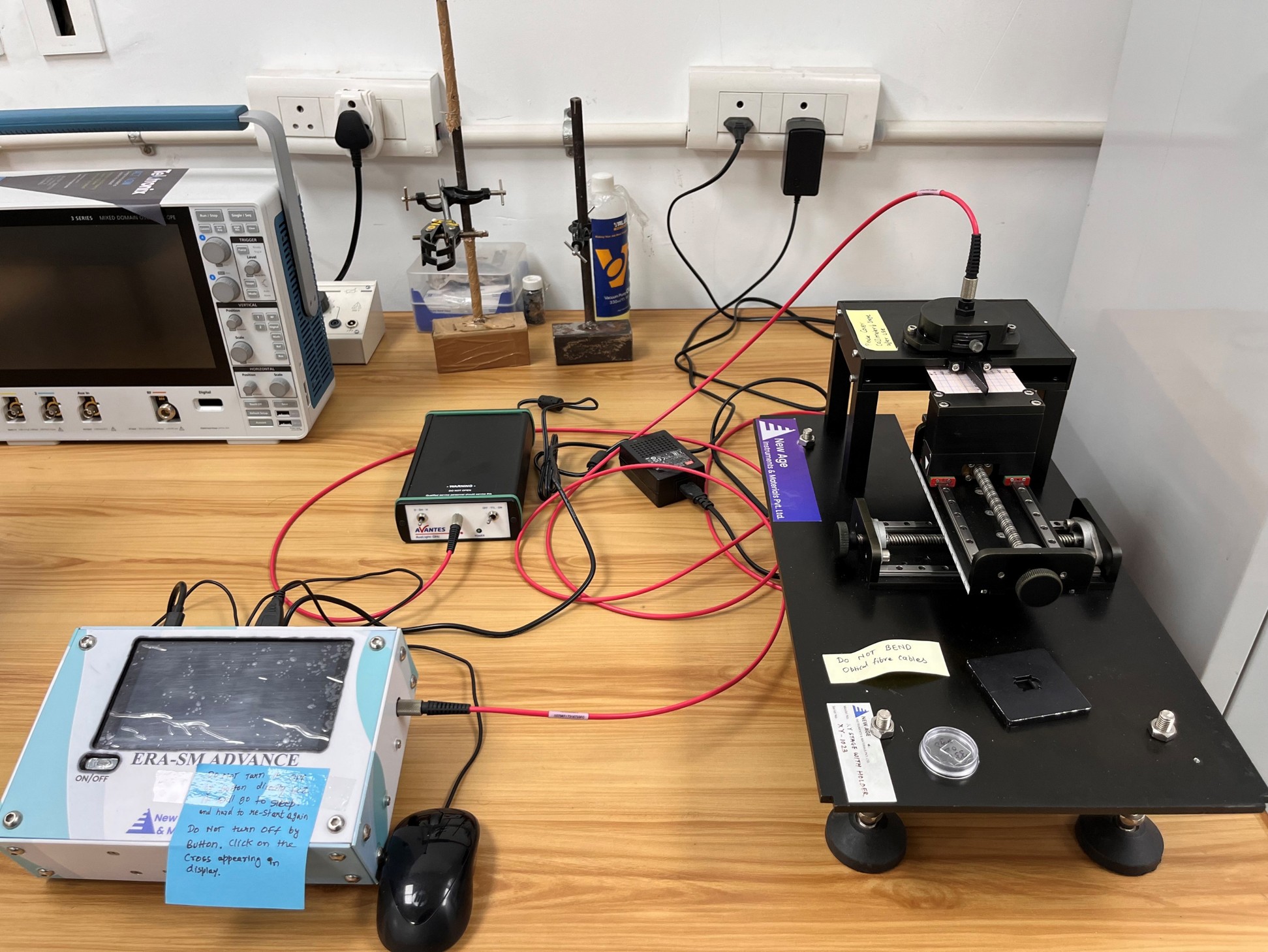 UV-Vis. Spectroscopy Setup
